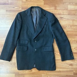 vintage men’s wool suit jacket blazer